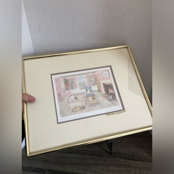 Canadian Artist Helen Downing Hunter Signed and Titled Framed Art - Picture 9 of 15